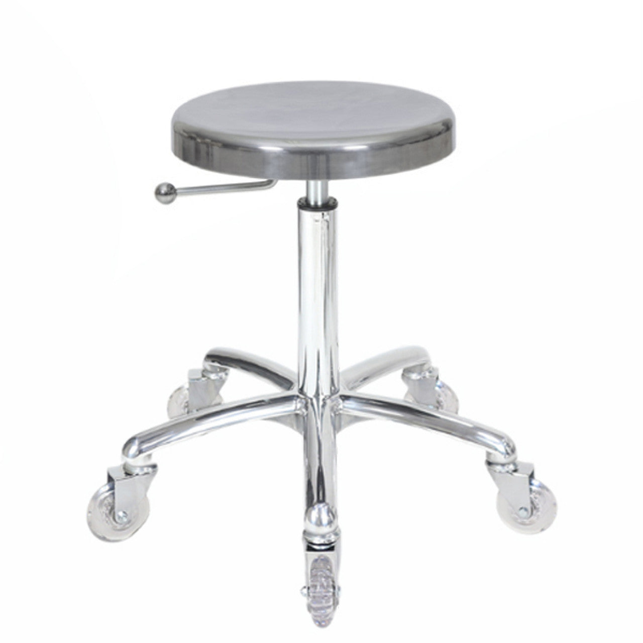 Aluminium Cutting Stool - Chrome Base