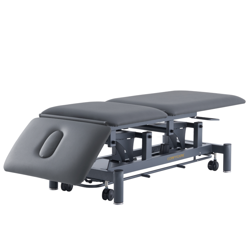 Medical Table - 3 Section Electric (Tall Back) - Stealth Black