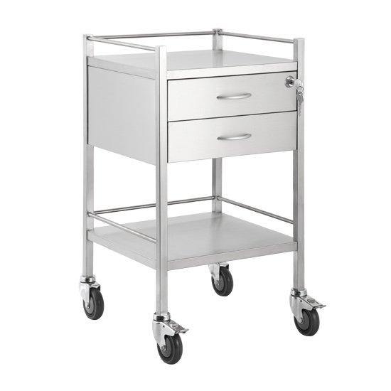 LuxeMED Lockable medical trolley