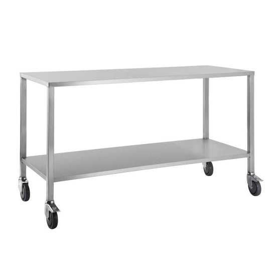 Stainless Steel Trolley - No Rails - LuxeMED