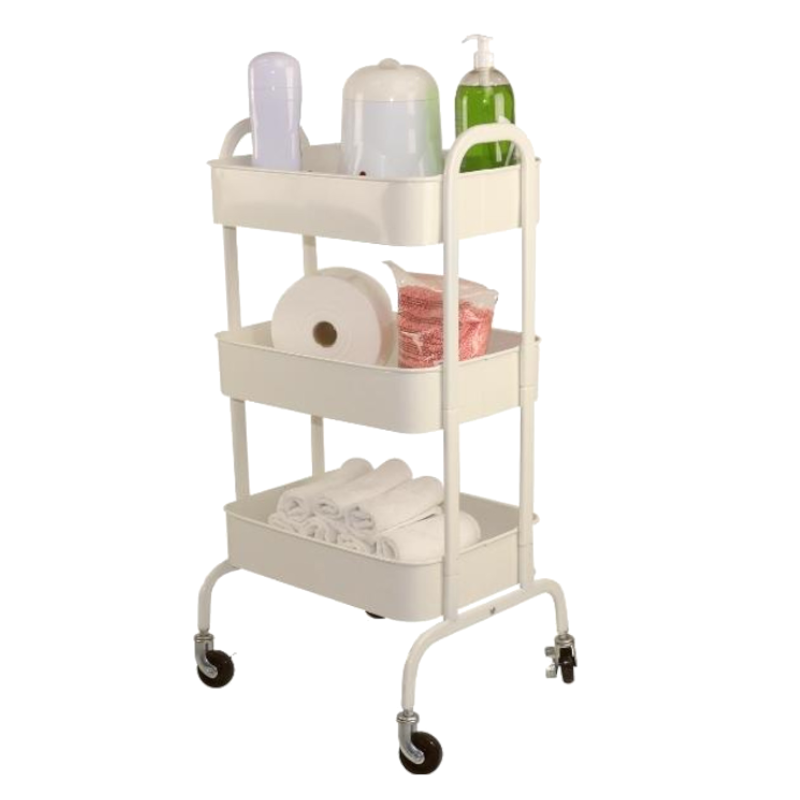 Cupid White Hairdressing Beauty Trolley