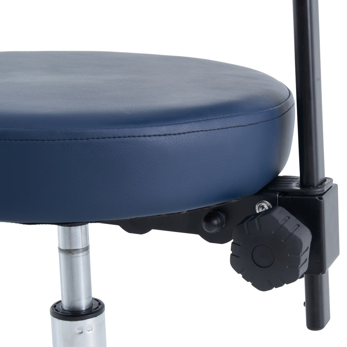 Round Stool With Backrest