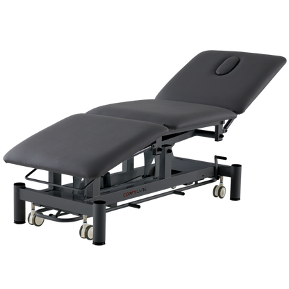 Medical Couch - 3 Section Electric - Stealth Black