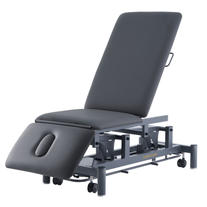 Medical Table - 3 Section Electric (Tall Back) - Stealth Black