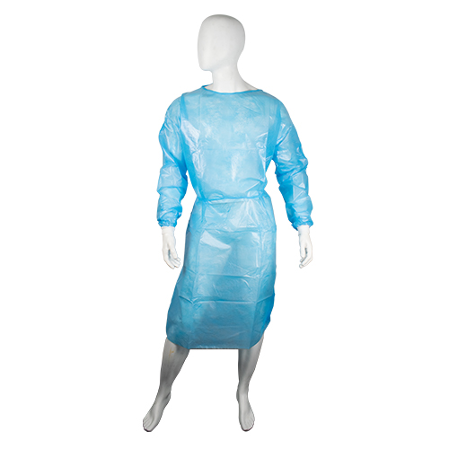 Clinical Isolation Gown BLUE – Non Sterile/Impervious/PP