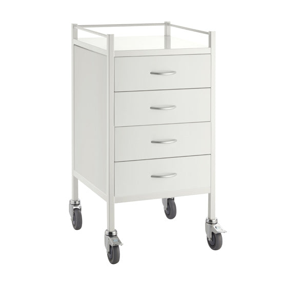 Powder Coated Medical Trolley - LuxeMED