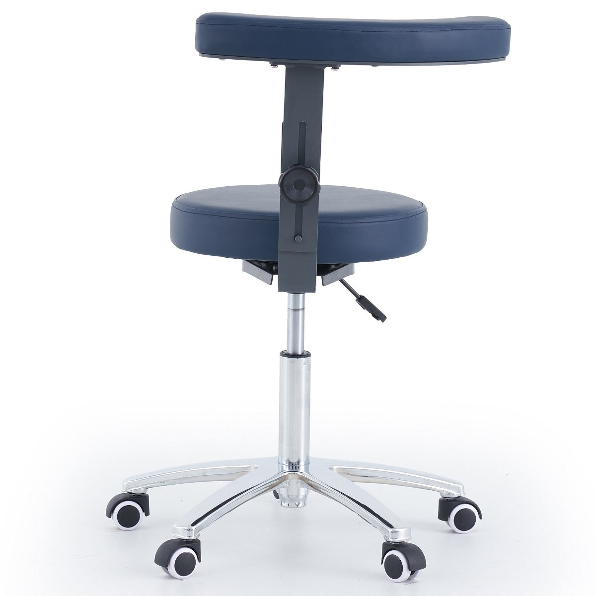 Round Stool With Armrest