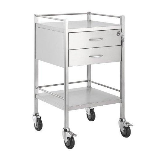 LuxeMED Lockable medical trolley