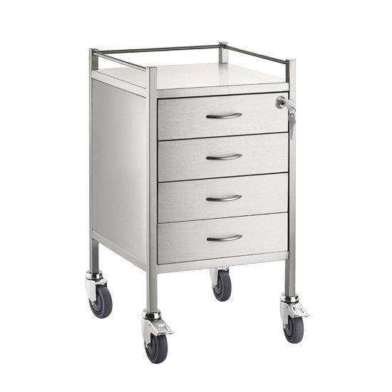 LuxeMED Lockable medical trolley